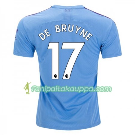 Jalkapallo Peliasut Manchester City De Bruyne 17 Koti Pelipaita 2019-2020 Lyhythihainen
